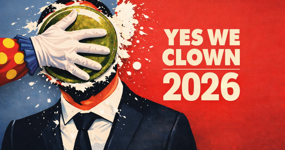 YES WE CLOWN HORIZONTALE